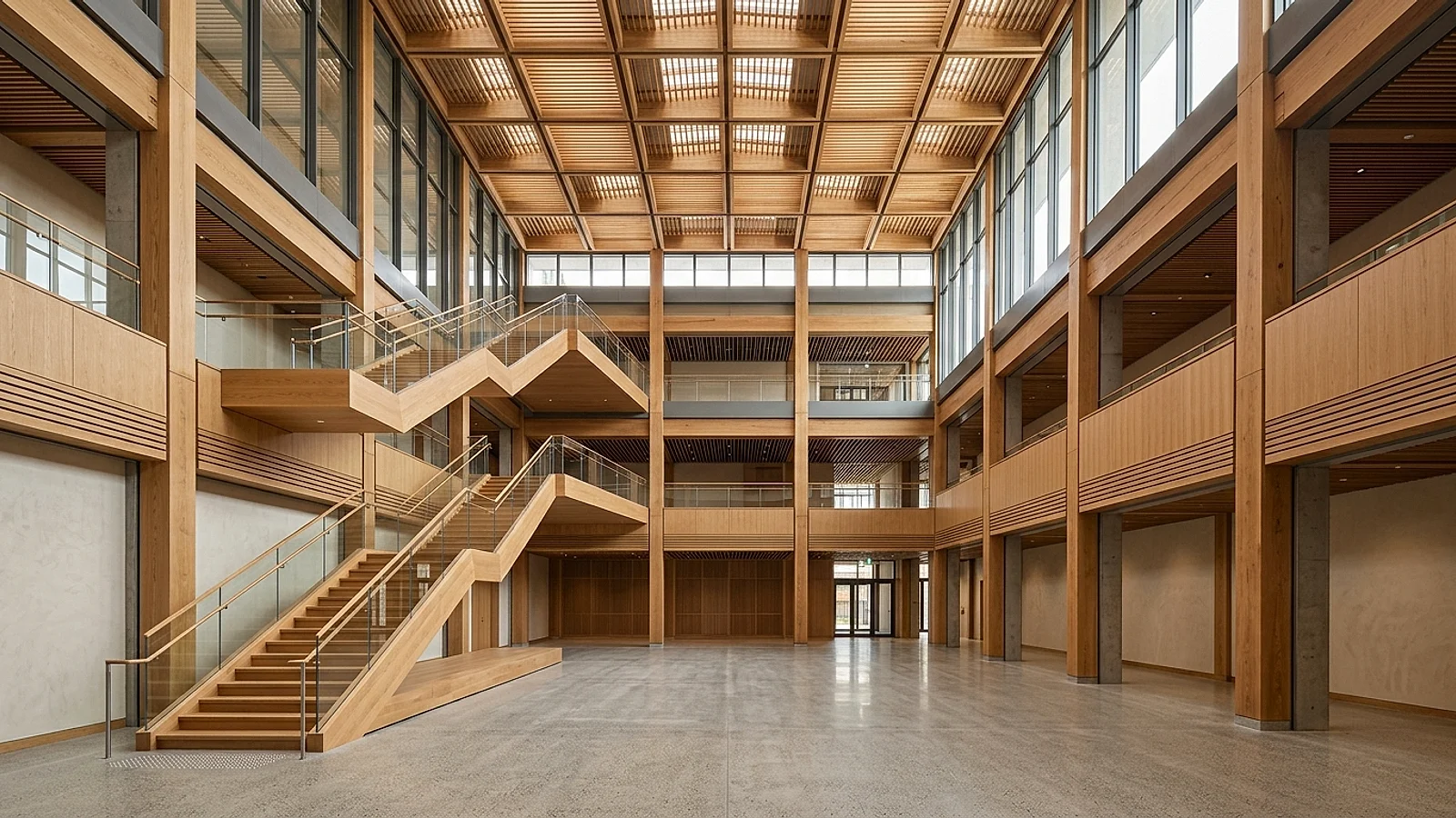 大規模施設の内装施工 - 確かな技術力の証